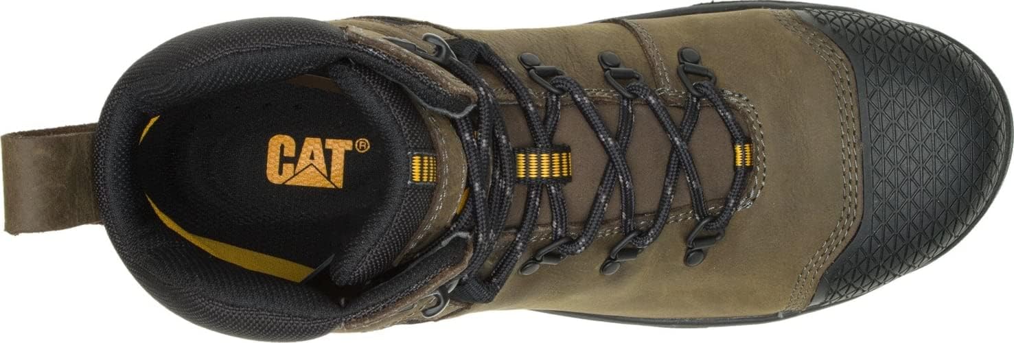CAT Botas de construcción impermeables Accomplice con punta de acero para hombre