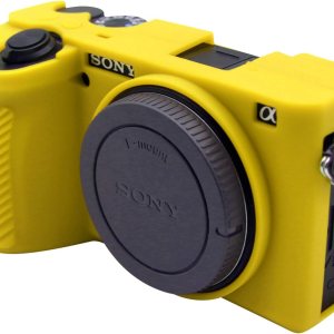 Easy Hood Funda para cámara Sony A6600 Alpha 6600 ILCE-6600 sin espejo, antiarañazos, ajuste delgado, funda protectora de goma de silicona suave Easy Hood Funda para cámara Sony A6600 Alpha 6600 ILCE-6600 sin espejo, antiarañazos, ajuste delgado, funda protectora de goma de silicona suave