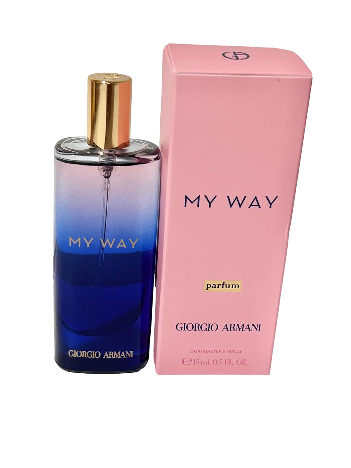 GIORGIO ARMANI My Way PARFUM Mini Perfume de tamaño de viaje 0.5 fl oz  0.5 fl oz