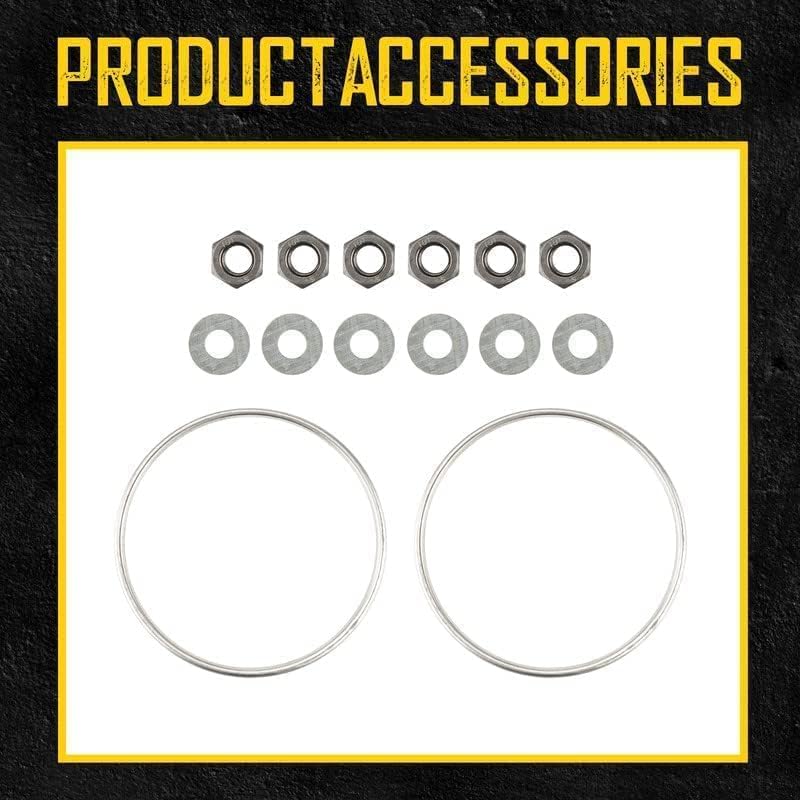 KAC Convertidor catalítico de acero inoxidable de grado industrial de repuesto para Chevy Aveo  Aveo5 2004-2008 1.6L 1 pieza (compatible con EPA)