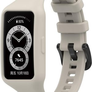 Senter Correa de repuesto de goma suave de liberación rápida para Huawei Band 7 Smart Watch Senter Correa de repuesto de goma suave de liberación rápida para Huawei Band 7 Smart Watch