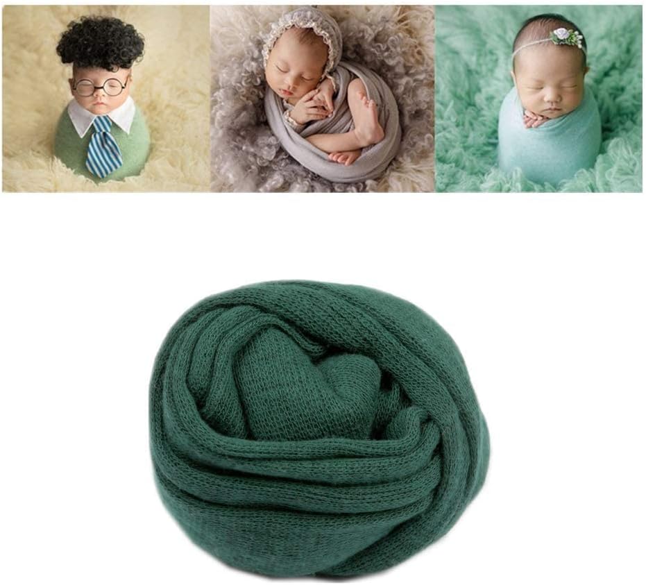 Manta de punto elástico para fotos de bebé recién nacido, para niños y niñas, sesión de fotografía