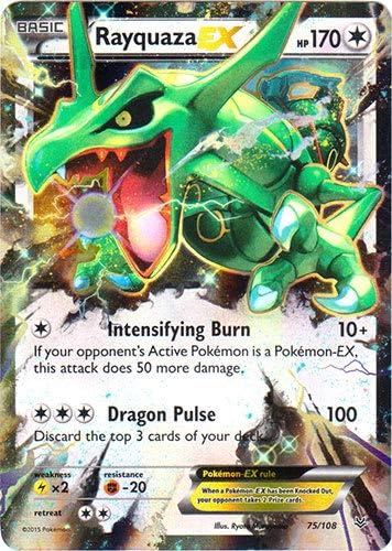 Pokemon – Rayquaza-EX (75108) – Cielos rugientes XY – Holo