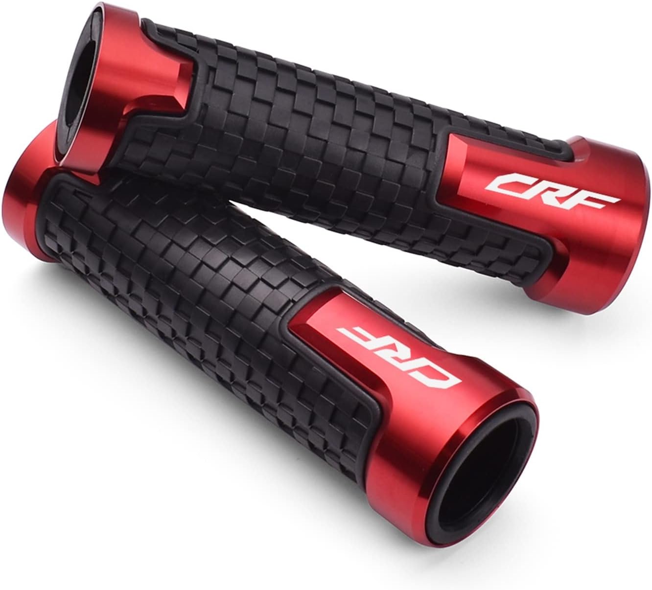 Empuñaduras para manillar de motocicleta, agarres de manillar de motocicleta, agarre de goma de aluminio CNC para Honda CRF250R CRF450R CRF 250 450