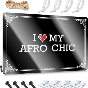 Funny Plaques For Men I Love My Afro Chic Tin Sign Bar Decor For Home Bar Signs For Home Bar (Color Colour, Size 30X40CM) Funny Plaques For Men I Love My Afro Chic Tin Sign Bar Decor For Home Bar Signs For Home Bar (Color Colour, Size 30X40CM)