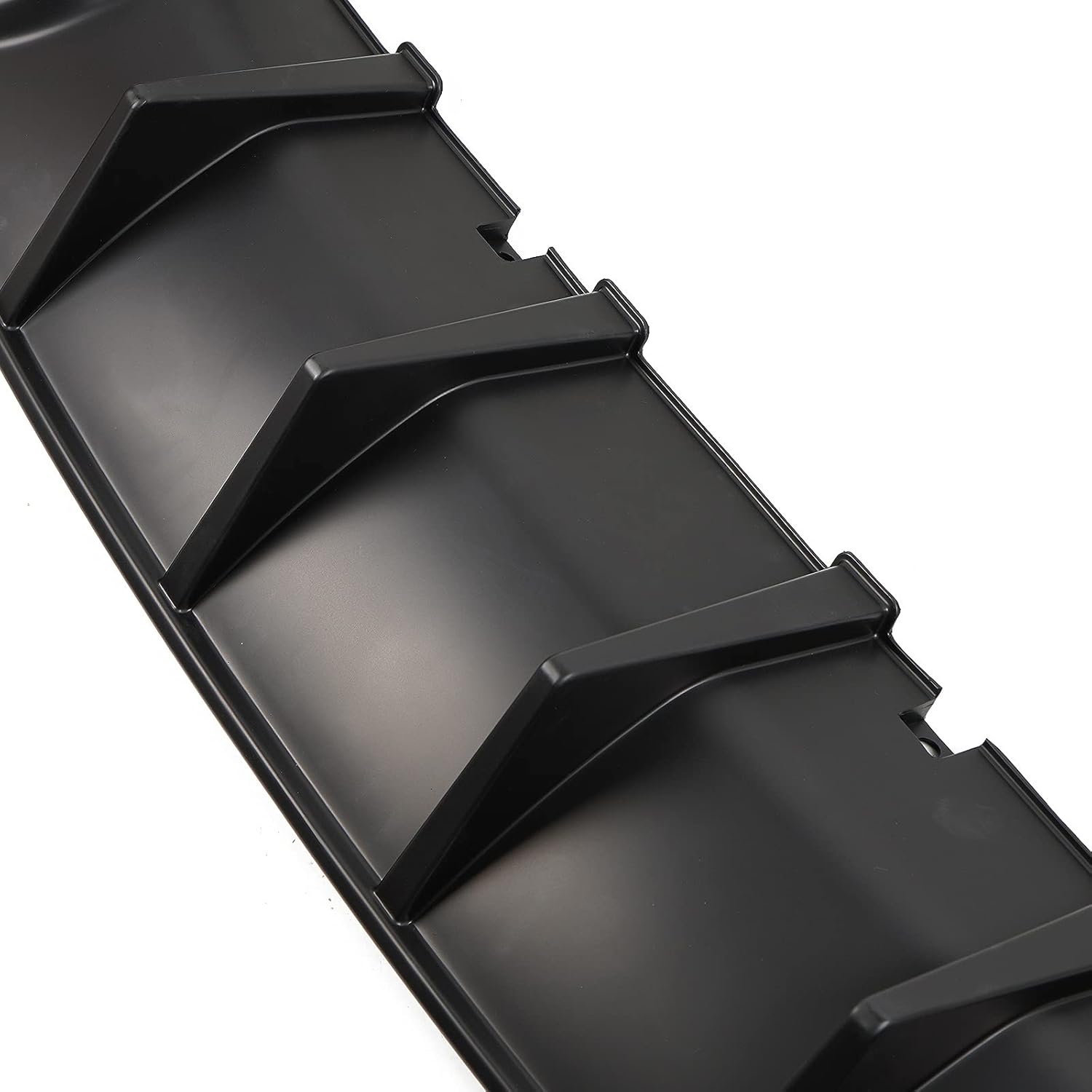 ZXMT Compatible con 2015-2022 para Dodge Charger SRT difusor de parachoques trasero, OE Ikon estilo PP Spoiler Splitter Valance barbilla difusor