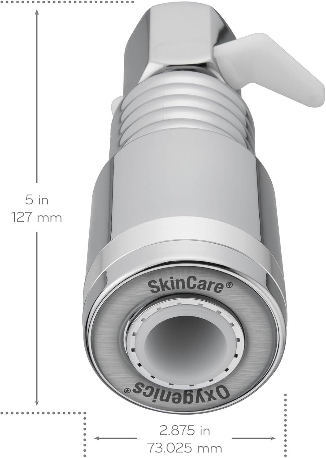 Oxygenics 27223 Cabezal de ducha fijo para el cuidado de la piel