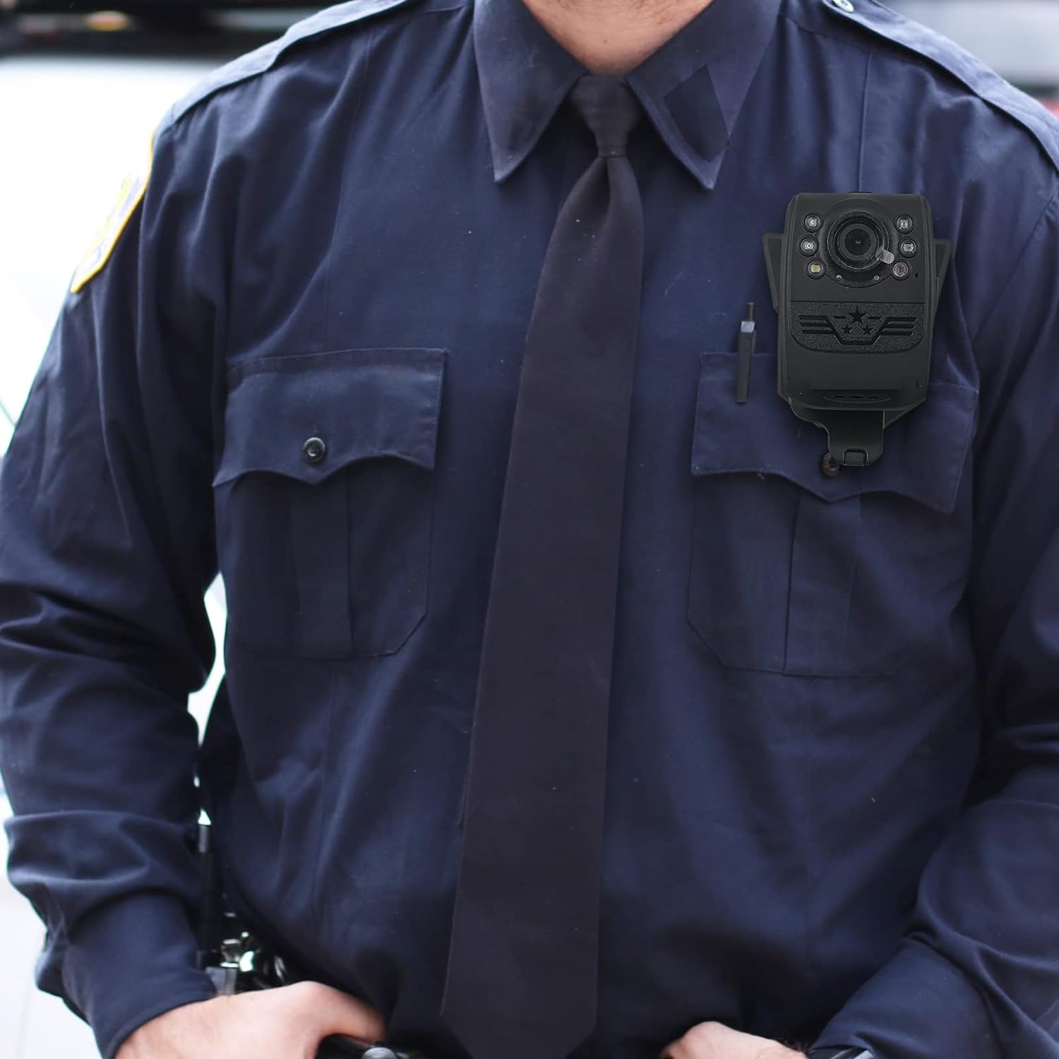 RUKUHOT Soporte de cámara corporal, soportes universales para cámara y abrazaderas para todos los modelos de cámara de policía, soporte de cámara