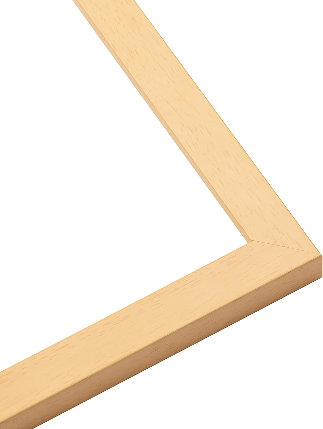 Marco de madera real beige de 9 x 11 pulgadas de ancho de 0.75 pulgadas  Profundidad del marco interior de 0.5 pulgadas  Marco de fotos tradicional