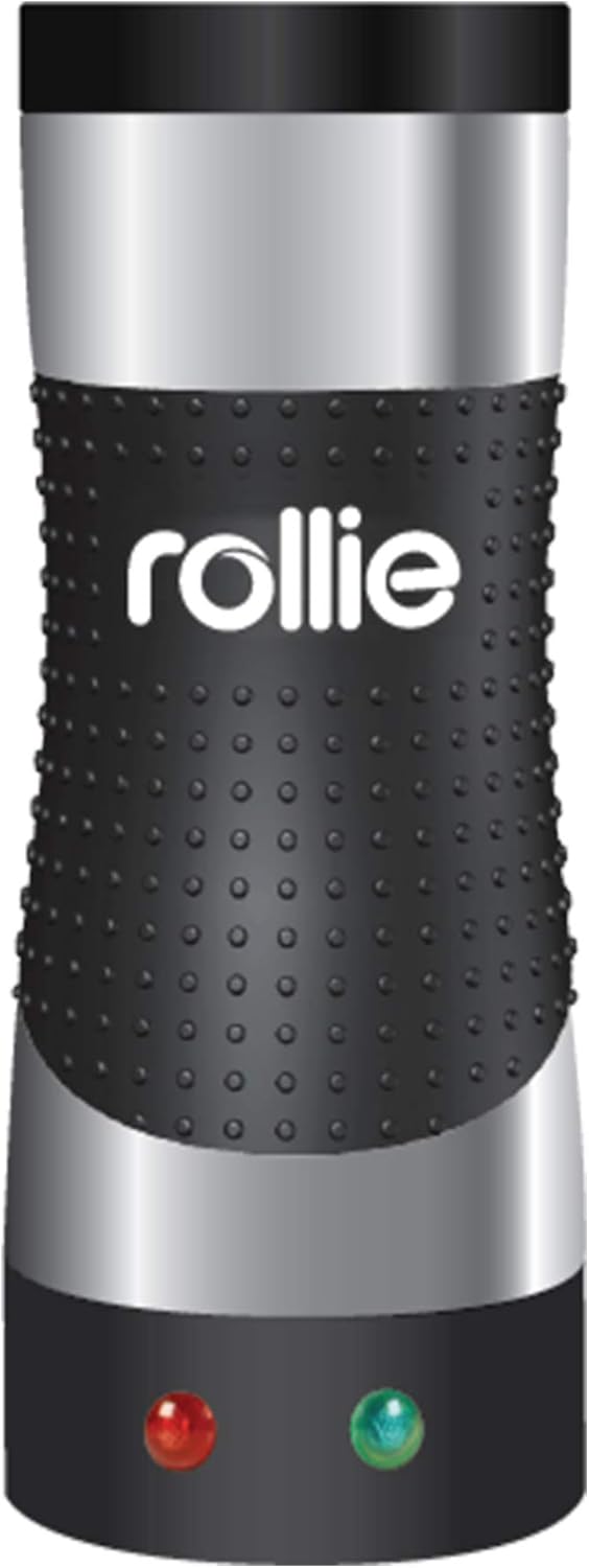 Rollie Olla de huevos automática eléctrica vertical (acero inoxidable)  Sándwich de huevo, rollitos de huevo, tortillas, huevos revueltos, máquina