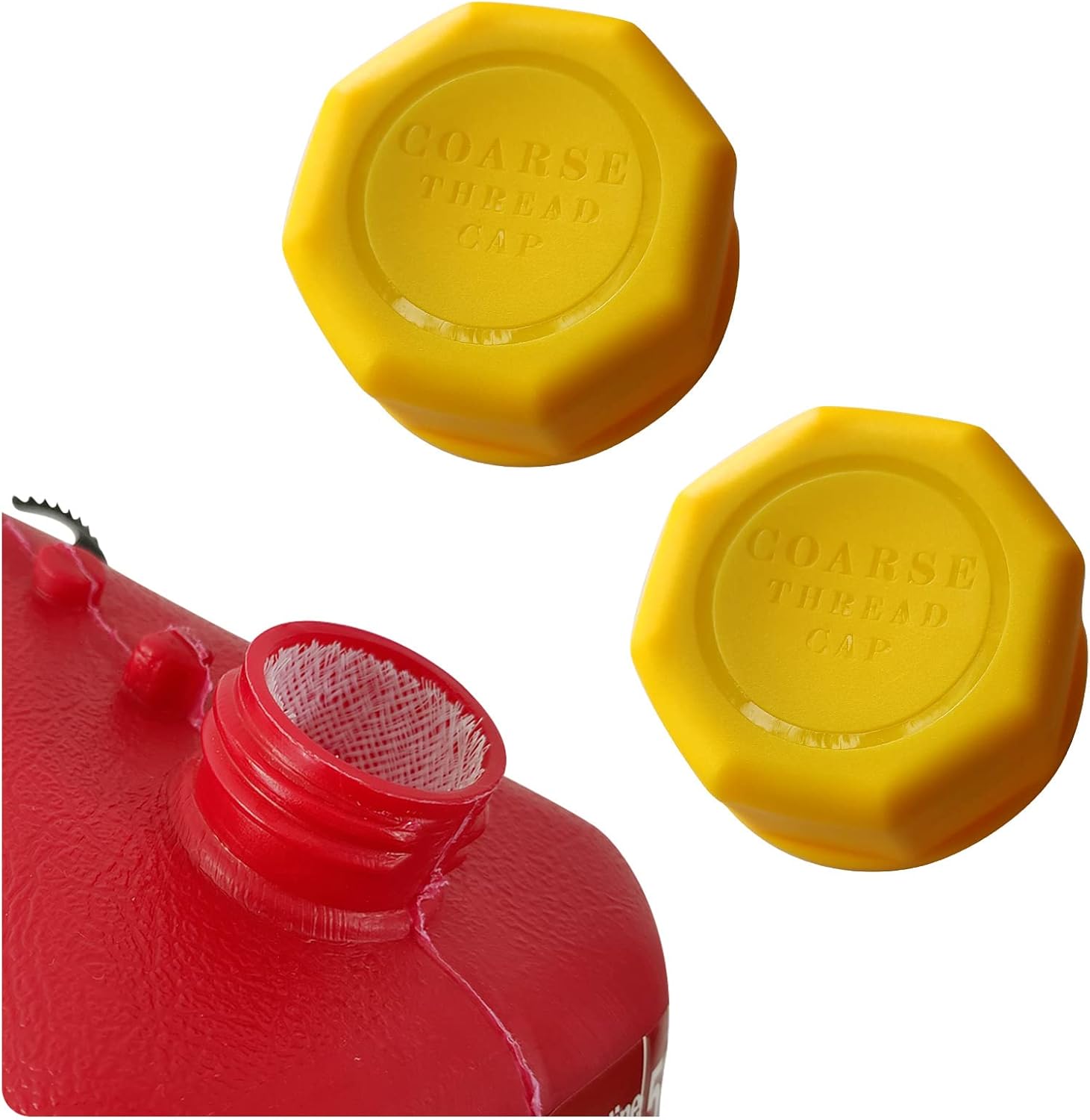 Tapa de lata de gas, repuesto de tapa de lata de gas (2 kits), alta compatibilidad, se adapta a la mayoría de latas de gas de 1235 galones, diseño
