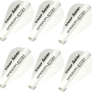 New Archery Products Bow Hunting One-Piece Speedfletch Vanes WhiteOrange for Student Shooters – 6 Pack New Archery Products Bow Hunting One-Piece Speedfletch Vanes WhiteOrange for Student Shooters – 6 Pack