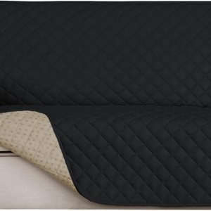 Funda de sofá súper antideslizante para sofá de 2 cojines, resistente al agua, acolchada, protector de muebles para perros, mascotas y niños (sofá Funda de sofá súper antideslizante para sofá de 2 cojines, resistente al agua, acolchada, protector de muebles para perros, mascotas y niños (sofá