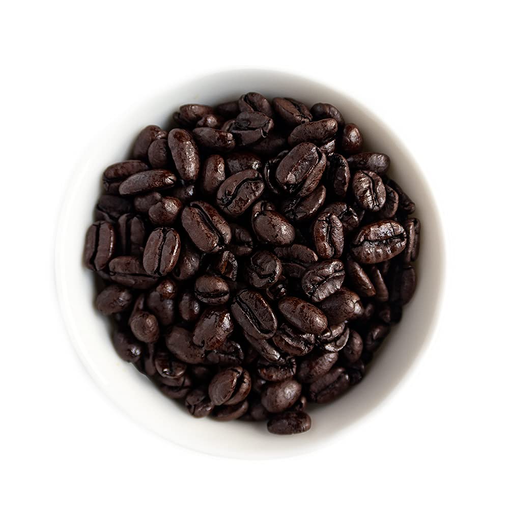 Black Knight descafeinado orgánico comercio justo café, descafeinado, frijoles Enteros, agua, fresco café tostado LLC.