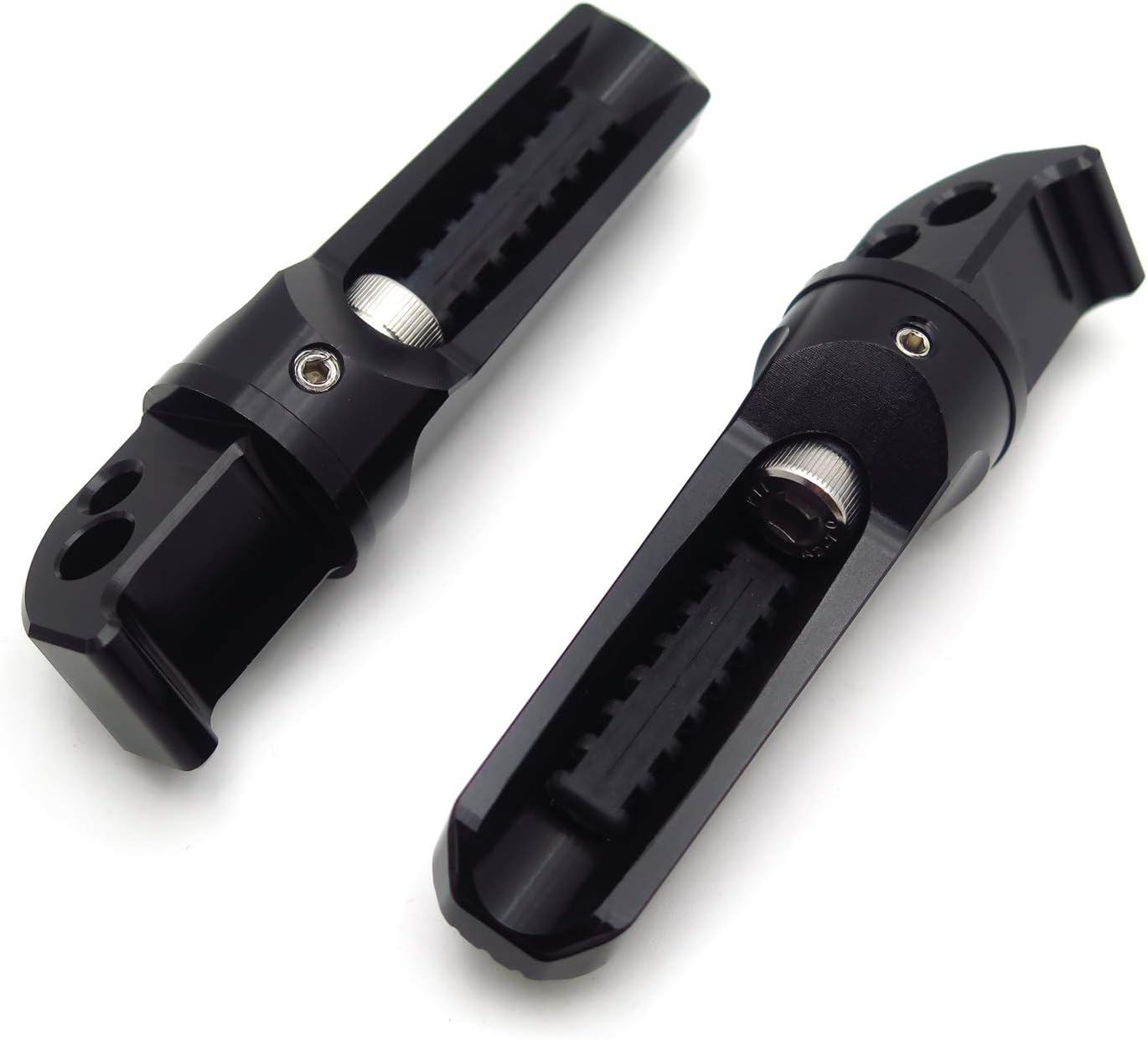 HTTMT – Estriberas ajustables CNC Reposapiés Compatible con YZF TMAX XMAX N-MAX FZ1FZ6 XJR13001200 MT03MT07MT09MT10 PN GZSP-SP-011-Y2