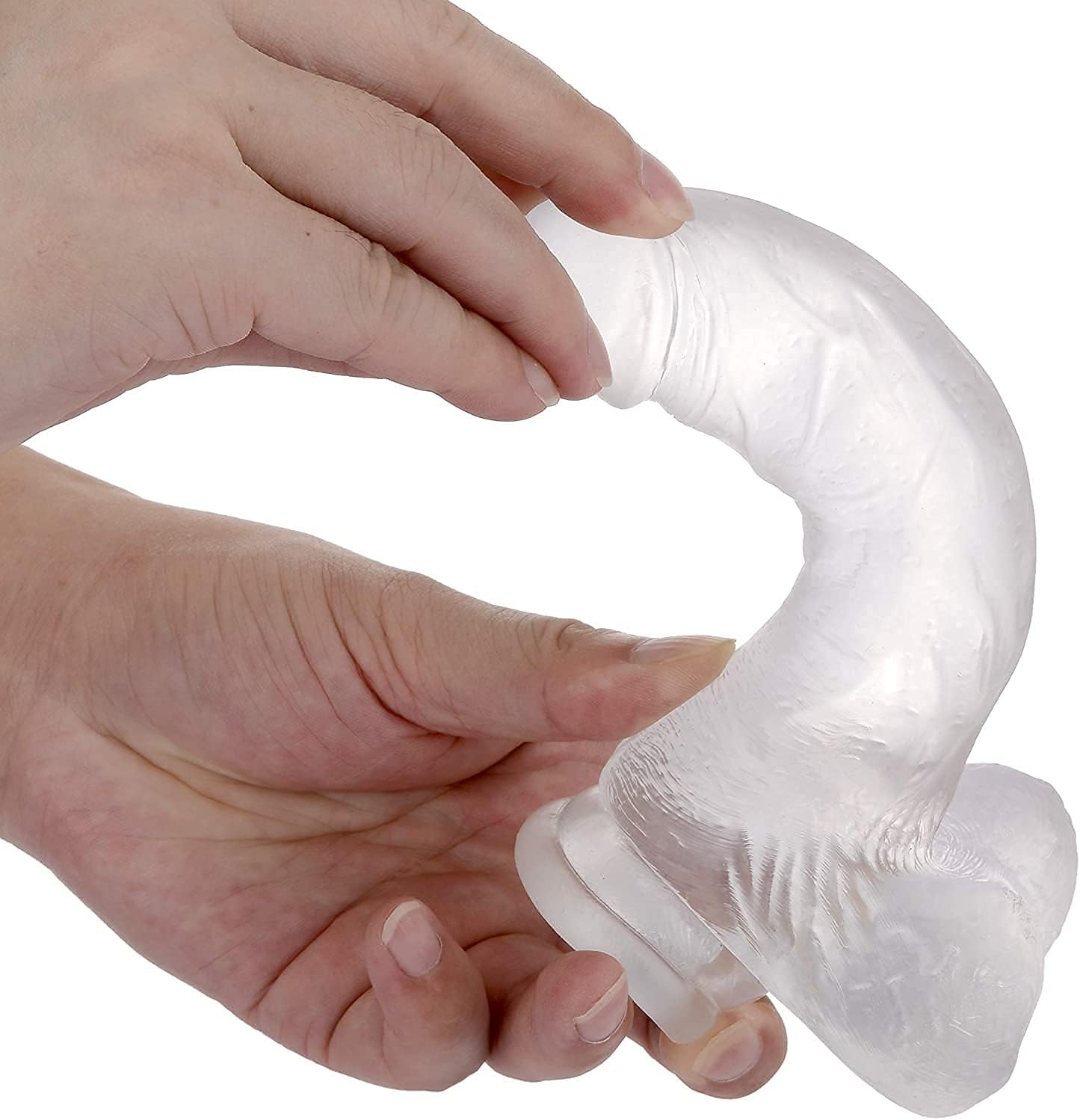 Consolador – Pene enorme de silicona con ventosa fuerte para manos