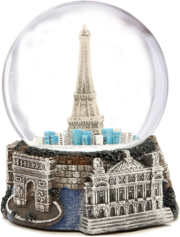 Mini Paris Effiel Tower – Globo de nieve (2,5 pulgadas)