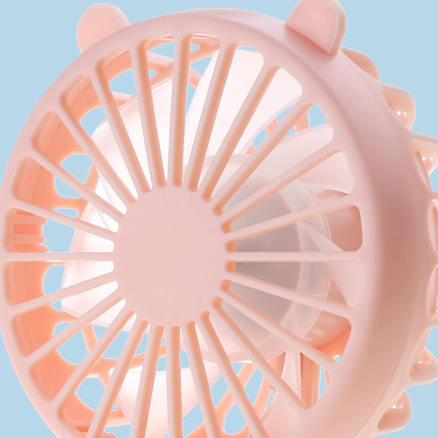 Ventilador pequeño de mano, mini ventilador portátil de verano, ventilador de bolsillo con pilas AA (pilas no incluidas) Ventilador de oficina,