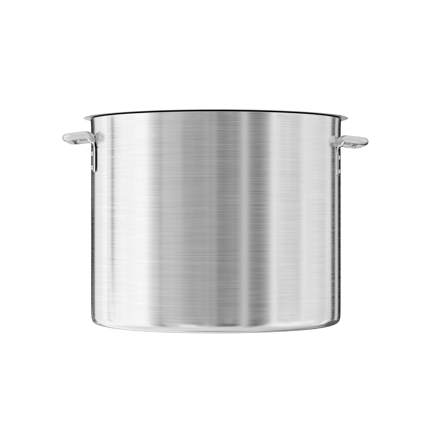 Krollen Industrial Olla de aluminio de peso estándar de 32 cuartos de galón con tapa