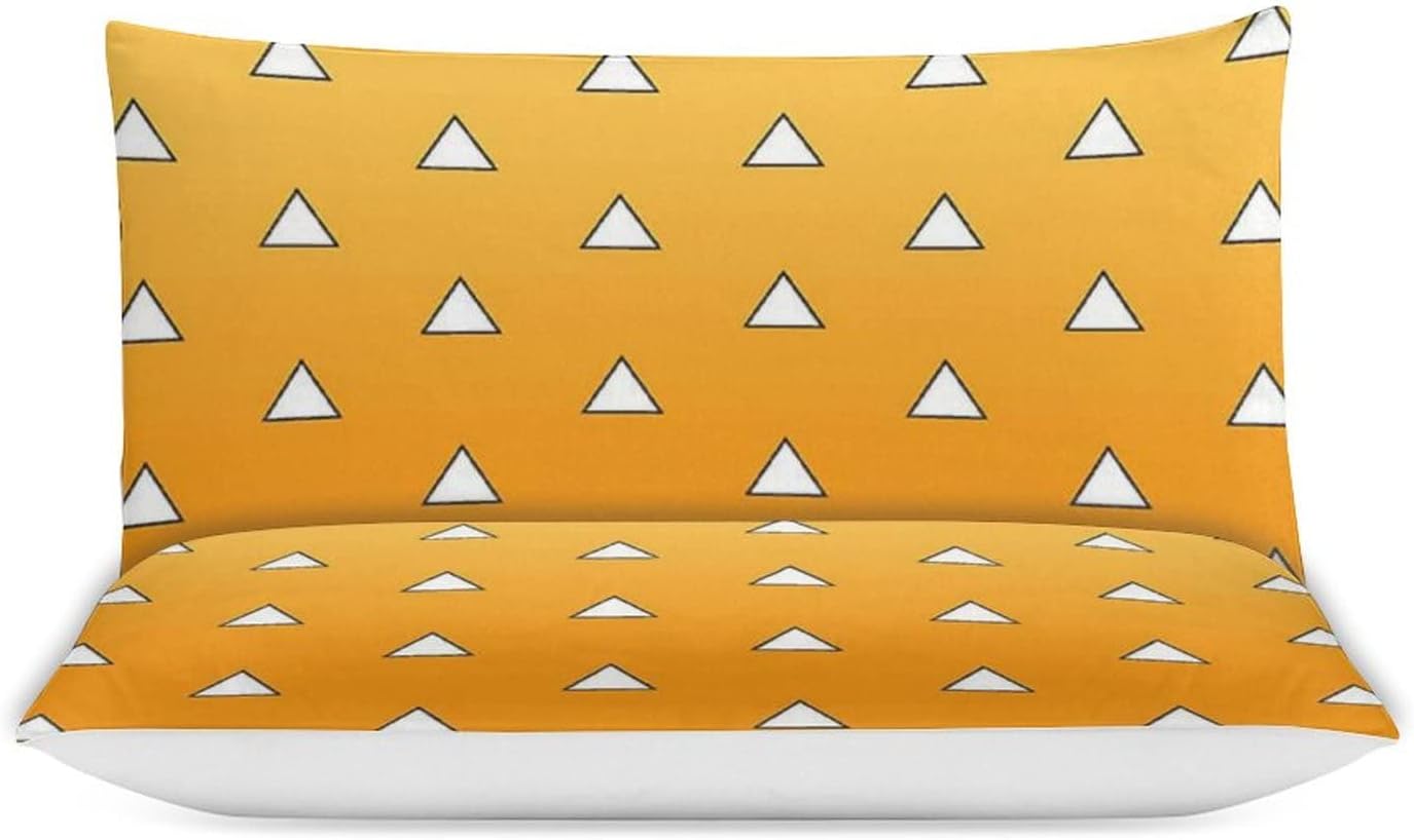 Juego de ropa de cama de anime  Juego de funda de edredón de microfibra cepillada suave de 68 x 90 pulgadas, 3 piezas, 1 funda de edredón con cierre
