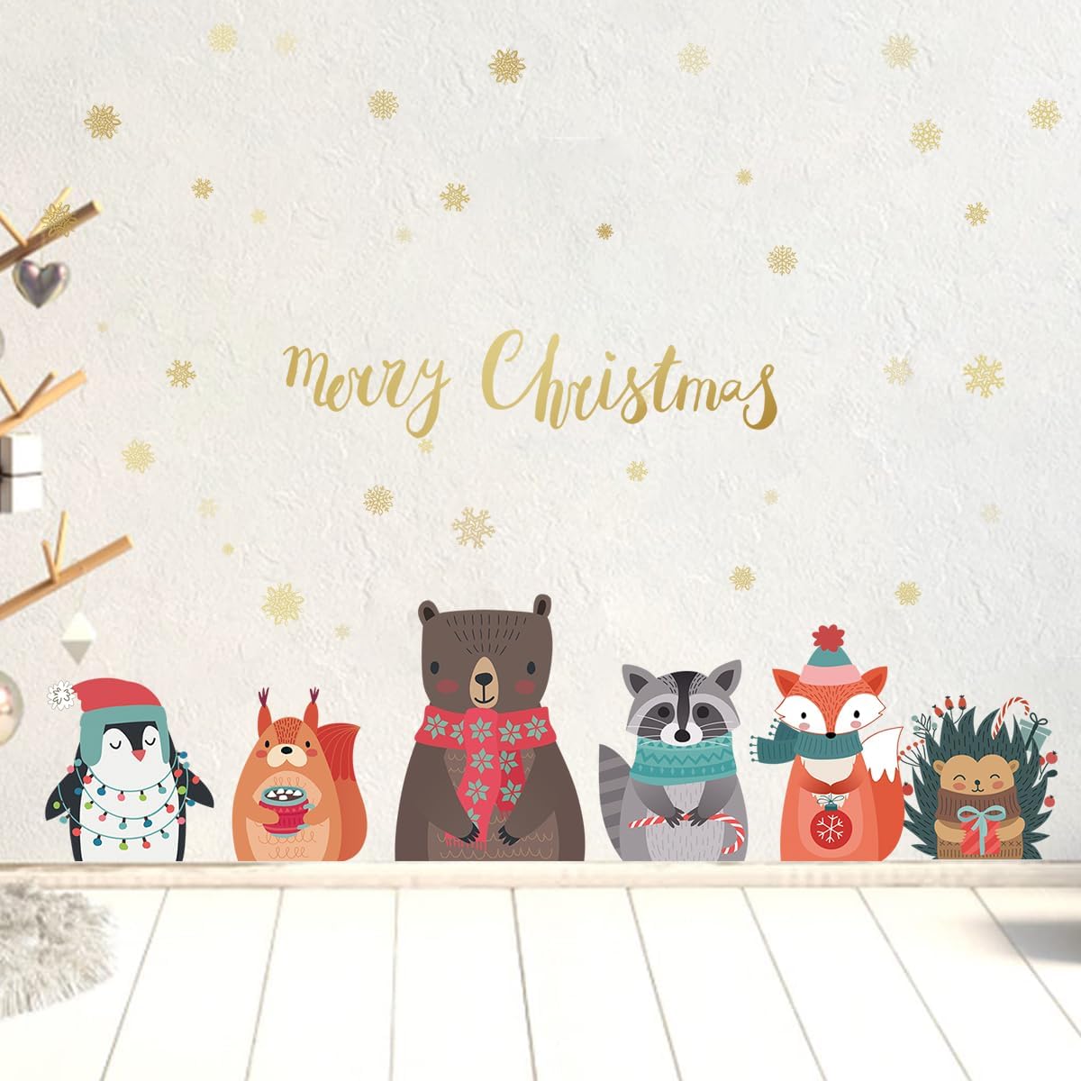 Calcomanías de pared de Navidad, calcomanías de pared de Navidad extraíbles, calcomanías de pared de Navidad, calcomanías de pared de Navidad,