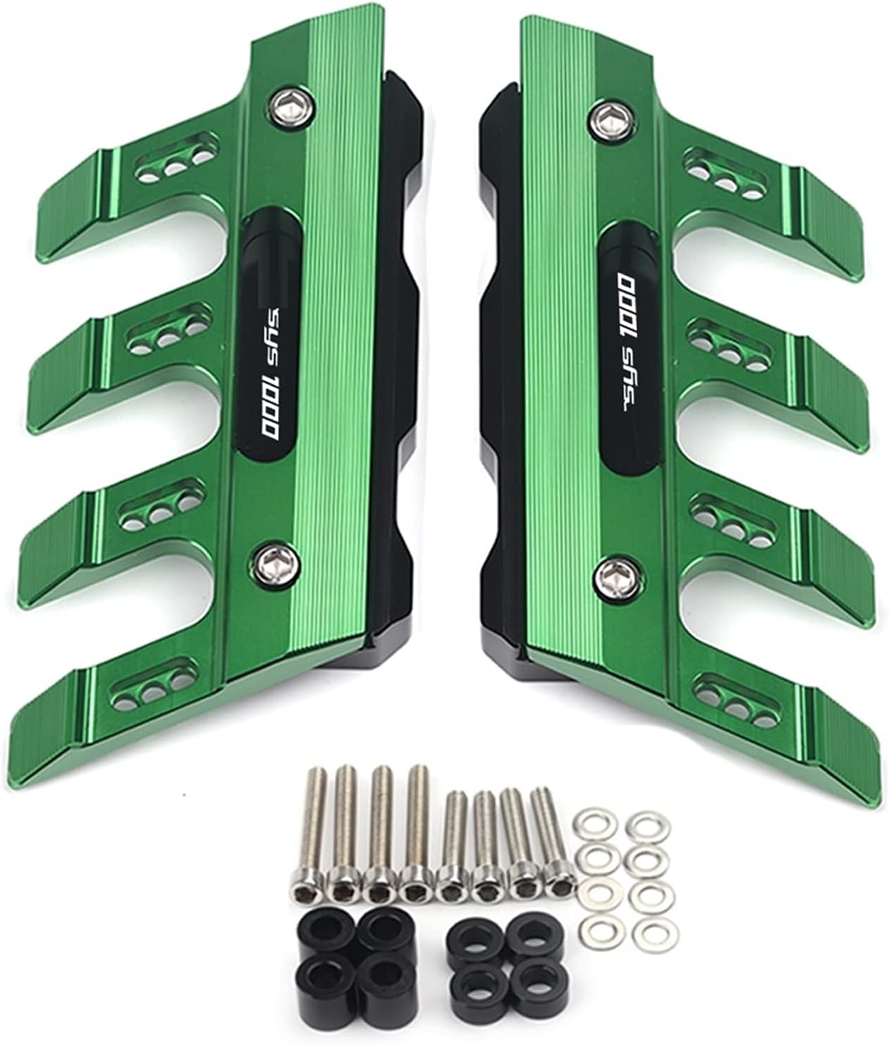 Accesorios CNC para motocicleta, protector lateral de caída, bloque de protección para guardabarros, guardabarros delantero, deslizador anticaídas