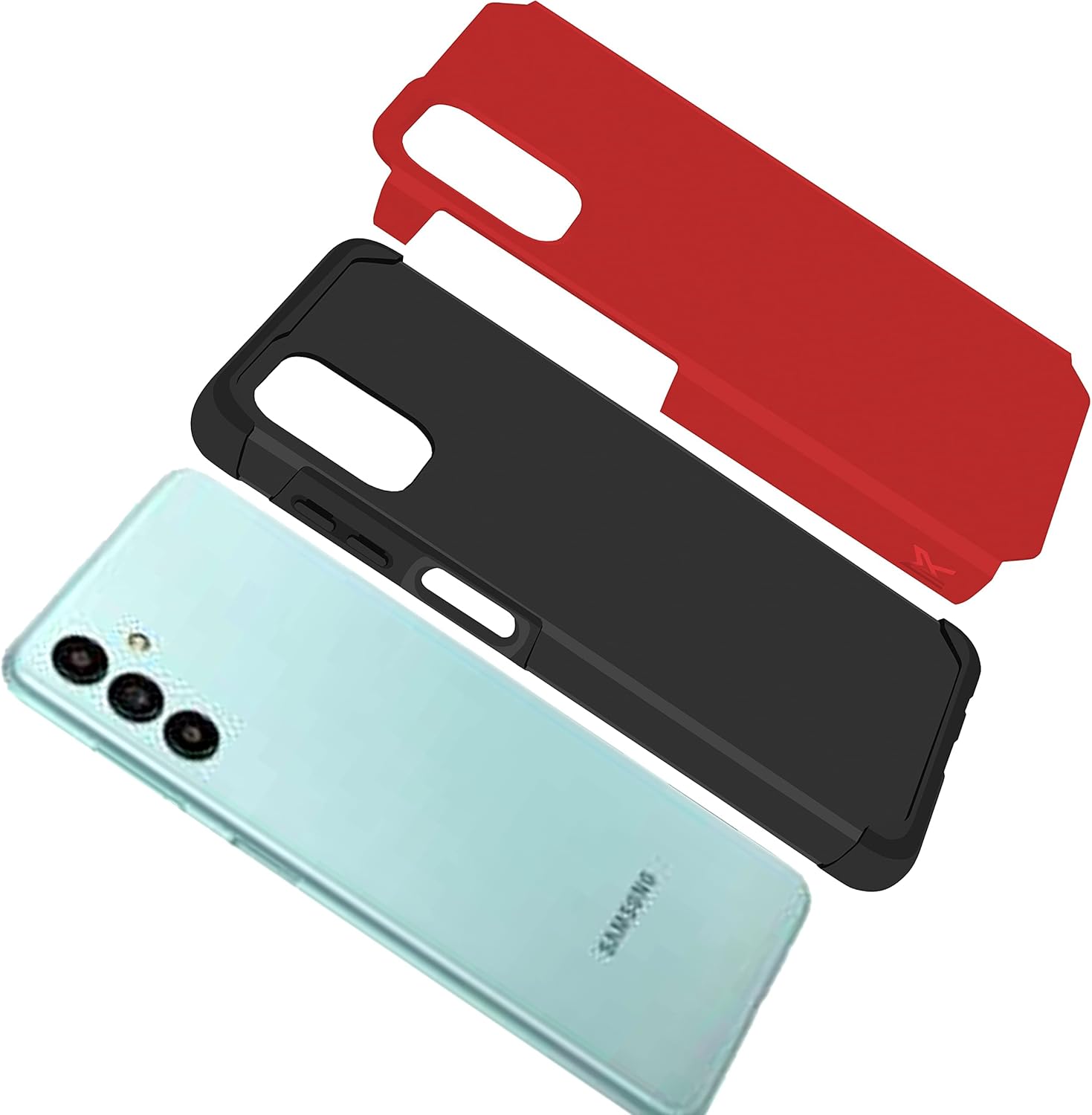 HRWireless Funda compatible con Samsung Galaxy A13 5G A04S (A047M), serie A04E (A042M) con diseño minimalista original de primera calidad para