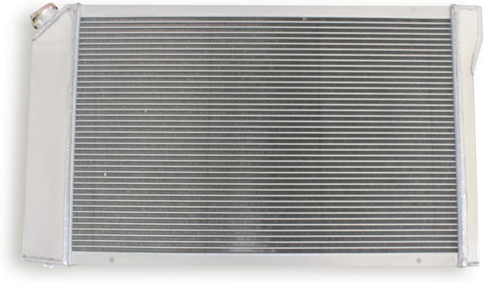 OHOB-COOL Radiador de aluminio completo de 3 filas para Chevy Corvette Base Coupé 5.0L 5.7L V8 1978 1979 1980 1981