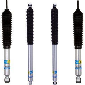 Bilstein B8 5100 Series – Par de amortiguadores delanteros y traseros para Ford F-250 F-350 Super Duty 4WD 2017-2022 con elevación de 2-2.25 Bilstein B8 5100 Series – Par de amortiguadores delanteros y traseros para Ford F-250 F-350 Super Duty 4WD 2017-2022 con elevación de 2-2.25