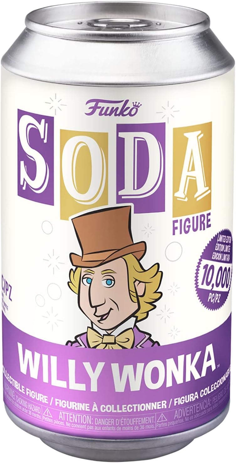 FUNKO SODA DE VINILO Willy Wonka (los estilos pueden variar)