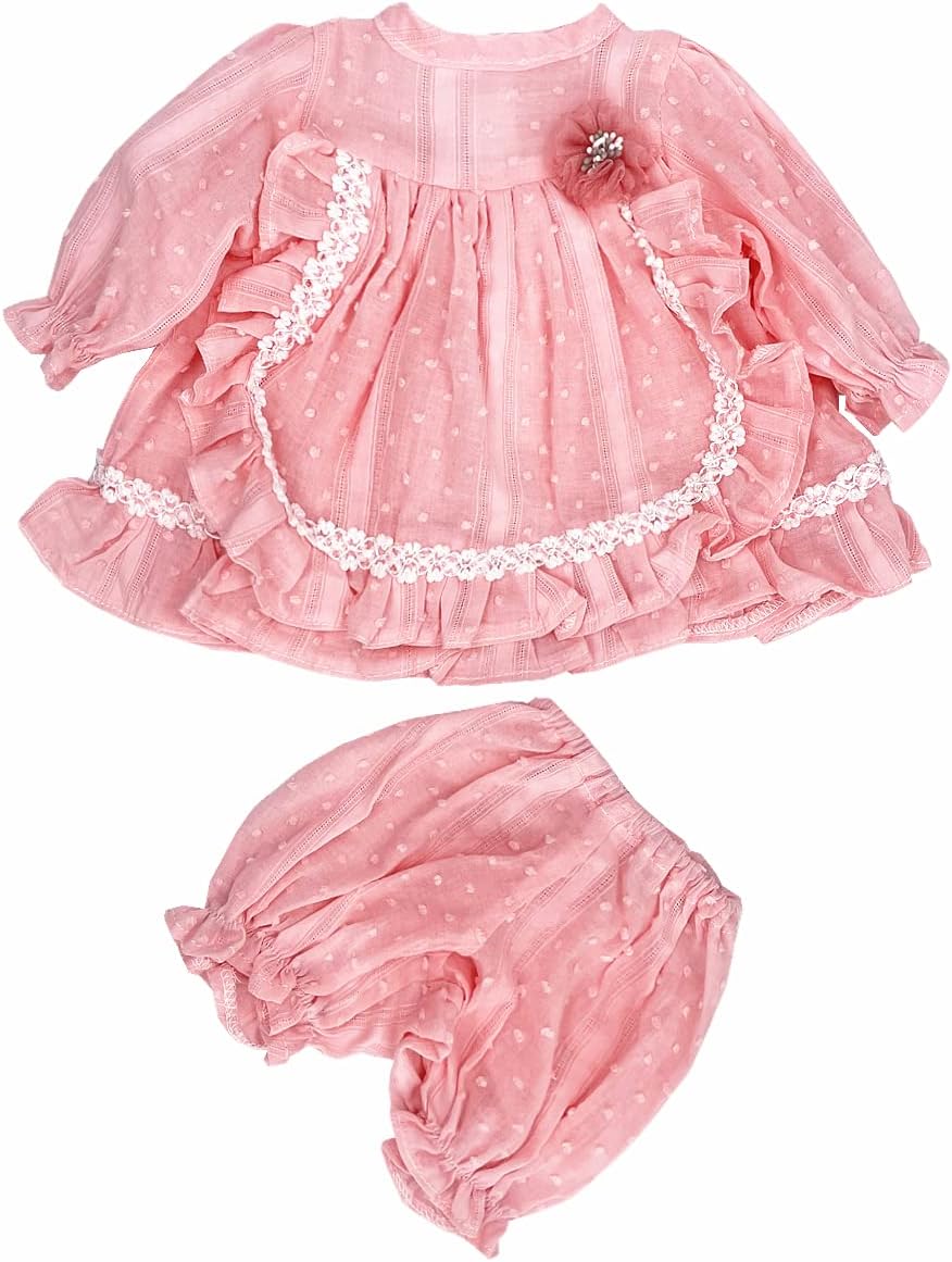 Reborn Baby Girl – Ropa para muñecas recién nacidas, 20 a 22 pulgadas, accesorios de ropa para muñecas Reborn de 2 piezas