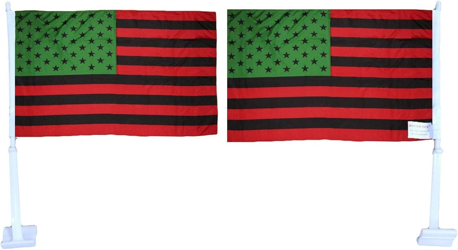 Premium 12 Pack Afro USA 12″x18″ LIVES MATTER Nylon Car Vehicle Flag