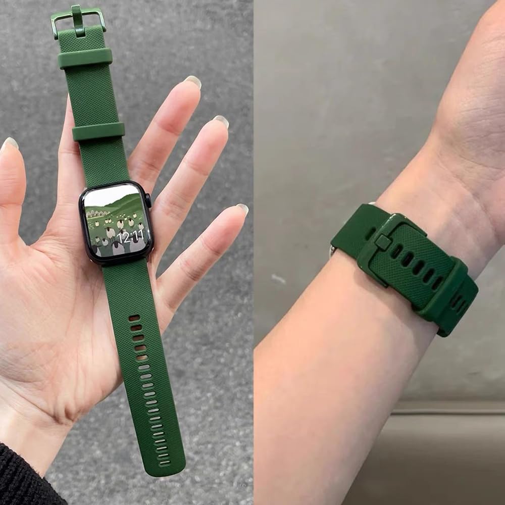 suitable for Samsung Galaxy Watch 3 strap 45mmGalaxy Watch 46mmear S3 Frontier, 22mm quick release silicone strap, suitable for both women and men
