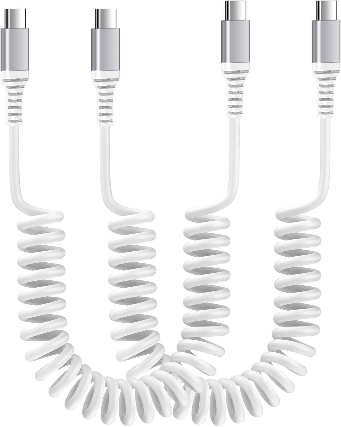 Samsung – Cargador de coche de carga rápida tipo C, cable de alimentación USB C para teléfono celular, paquete de 2 unidades de 3 pies y 6 pies para
