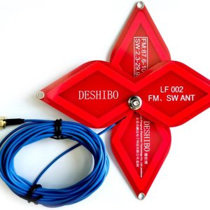 Mini antena de radio de onda corta portátil LF-002 Antena al aire libre FM 87.6-108MHZ SW 2.3-29.9MHz Mejora la recepción de la señal y evita el Mini antena de radio de onda corta portátil LF-002 Antena al aire libre FM 87.6-108MHZ SW 2.3-29.9MHz Mejora la recepción de la señal y evita el