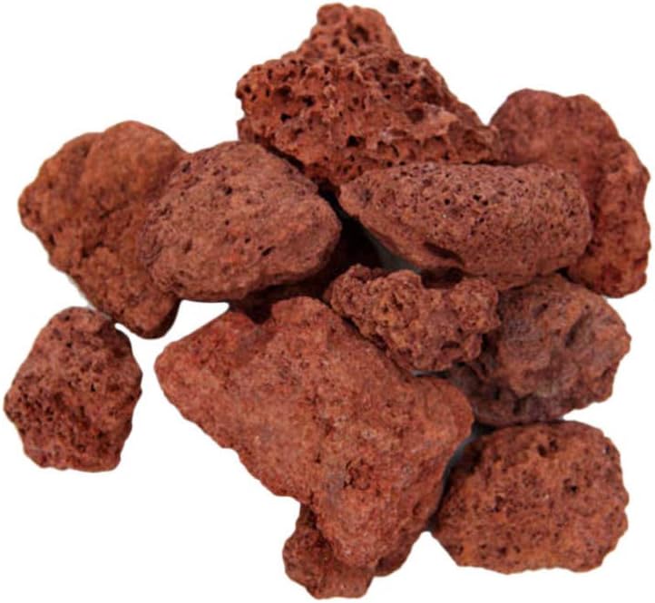Balacoo – Piedras de lava volcánicas decorativas para acuario de 15.87oz, 3 a 2.4in
