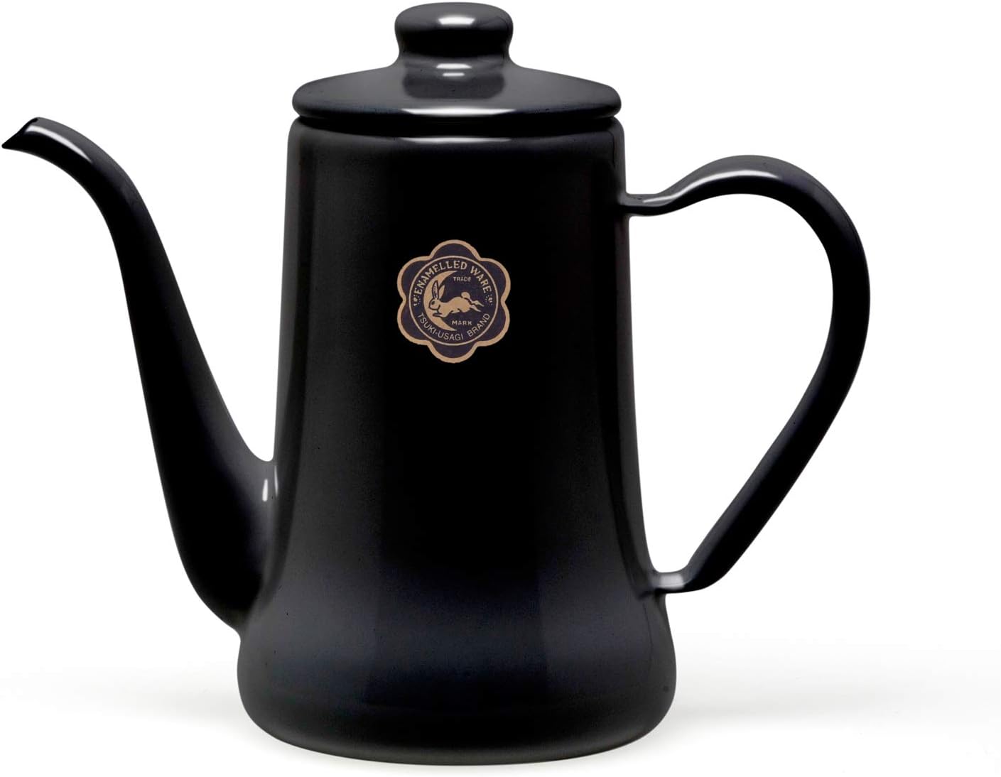 (Tsukiusagijirushi) Tsukiusajirushi – Olla delgada, 0,7 L, color negro