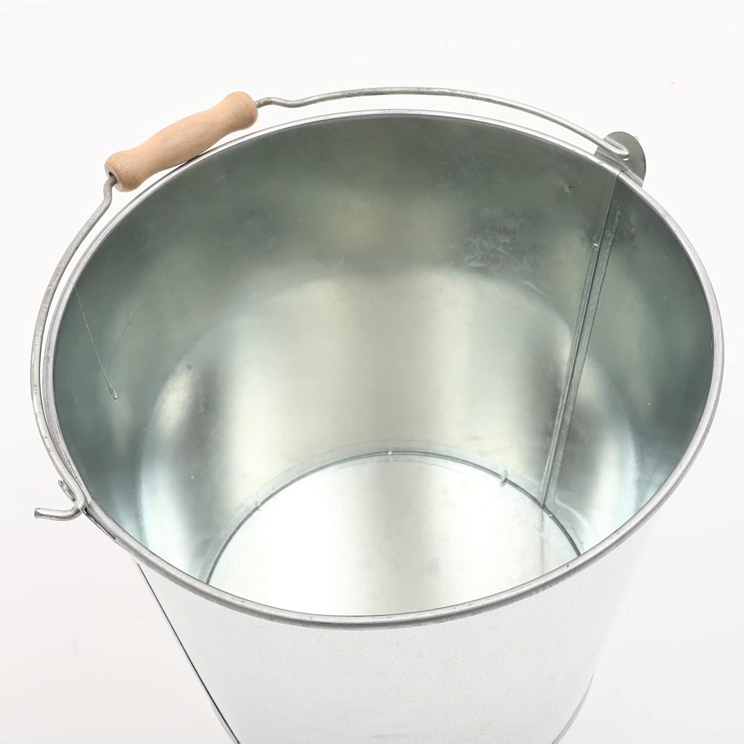 Cabilock Cubo de cenizas para chimenea, cubo de metal, para carbón y cenizas, incinerador de barril de quemaduras, cubo de captura de aceite para
