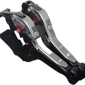 KRIVS Palanca de embrague TRK502 para motocicleta, ajustable y extensible, palanca de embrague de freno plegable, apta para Benelli Jinpeng 502 TRK KRIVS Palanca de embrague TRK502 para motocicleta, ajustable y extensible, palanca de embrague de freno plegable, apta para Benelli Jinpeng 502 TRK