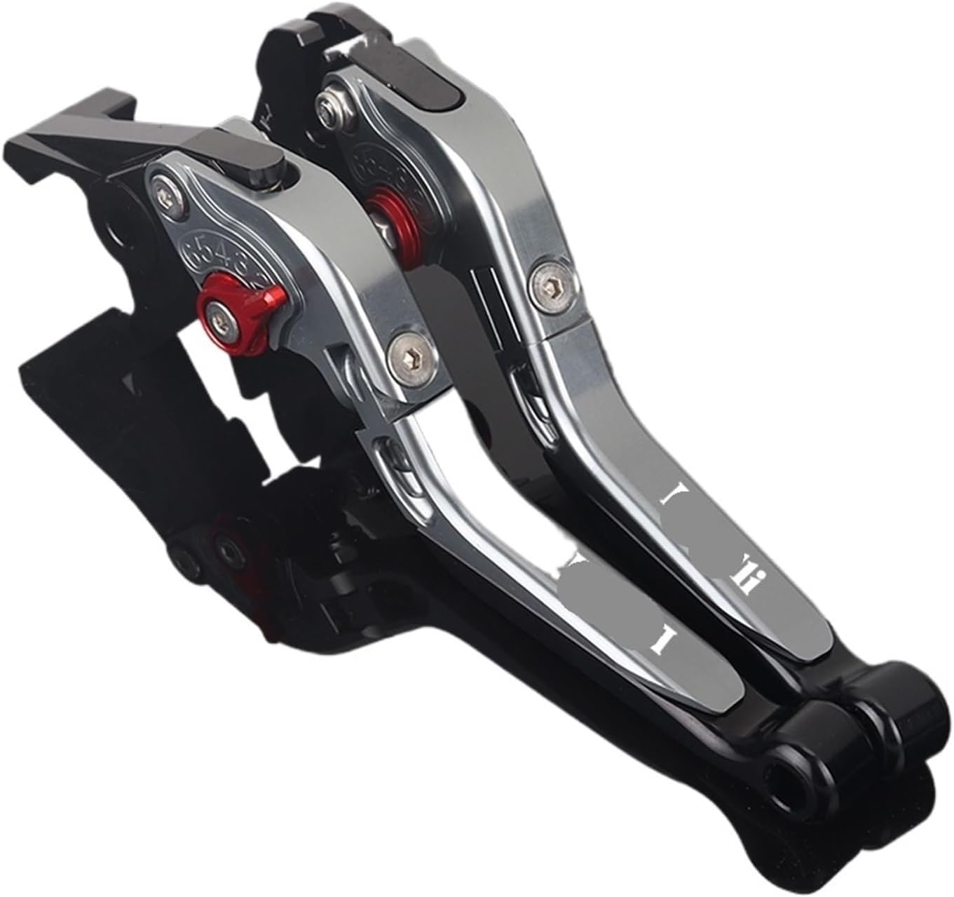 KRIVS Palanca de embrague TRK502 para motocicleta, ajustable y extensible, palanca de embrague de freno plegable, apta para Benelli Jinpeng 502 TRK