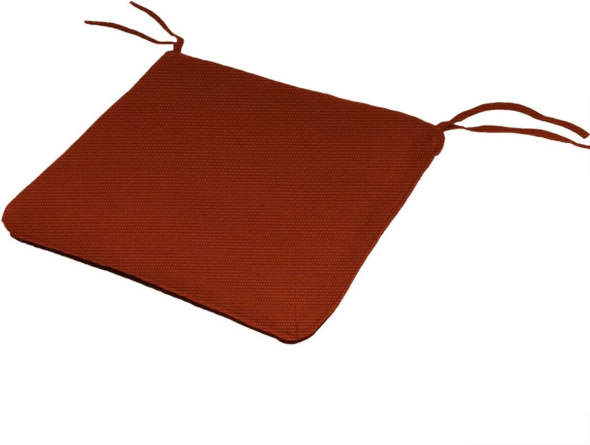 Comfort Classics Inc. Juego de 4 cojines Sunbrella de 18 pulgadas de ancho x 18 pulgadas de profundidad x 2 pulgadas de alto para exteriores, estilo