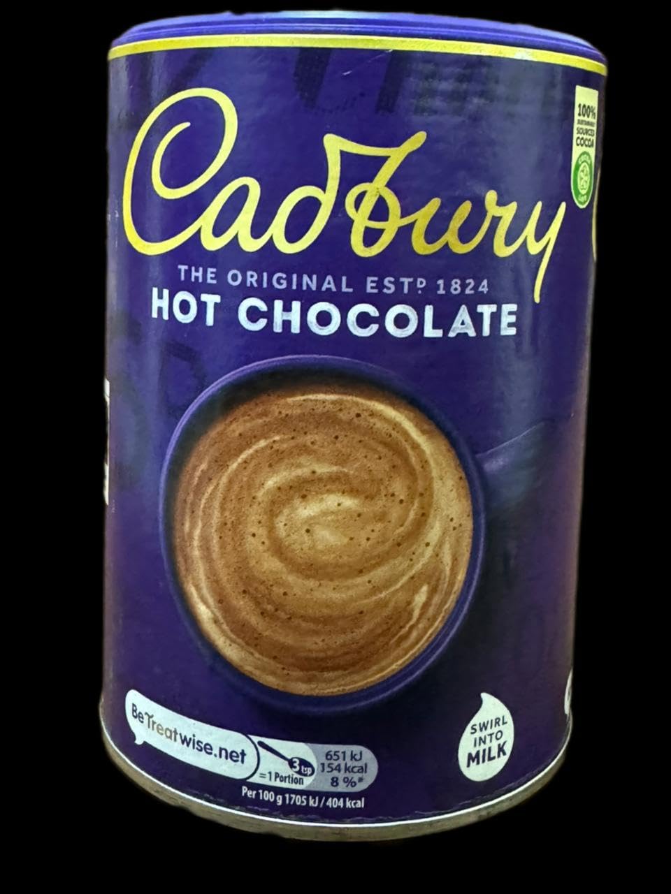 Cadbury Chocolate original para beber 17.64 oz