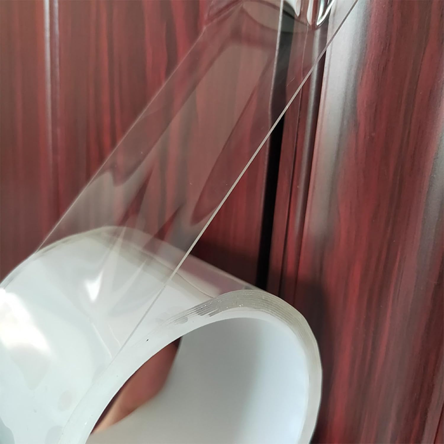 Cinta de sellado transparente para ventana, cinta adhesiva de aislamiento de corrientes de aire para puertas, ventanas y huecos de vidrio de ducha,