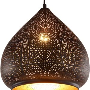 CoolBag Lámpara colgante marroquí, lámpara turca candelabro vintage, lámpara de techo árabe porosa industrial, para cocina, isla, restaurante, CoolBag Lámpara colgante marroquí, lámpara turca candelabro vintage, lámpara de techo árabe porosa industrial, para cocina, isla, restaurante,