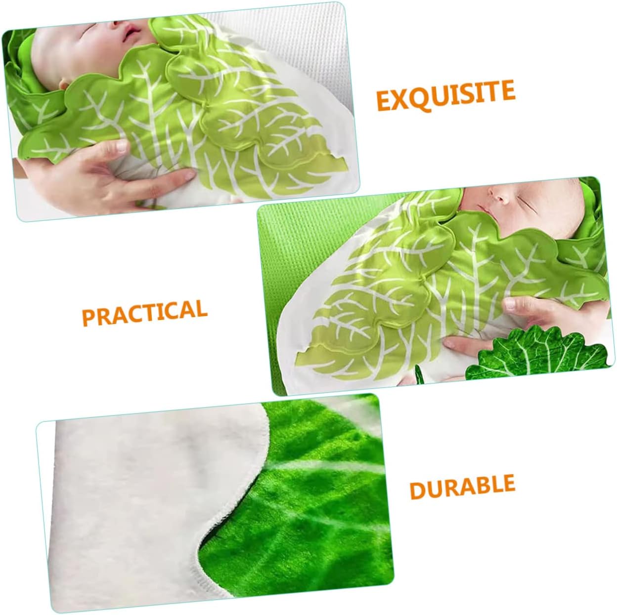 Toddmomy 1 juego de manta para bebé, saco de dormir para bebé, manta para bebé, saco de dormir mensual para niños, manta más suave para niños recién