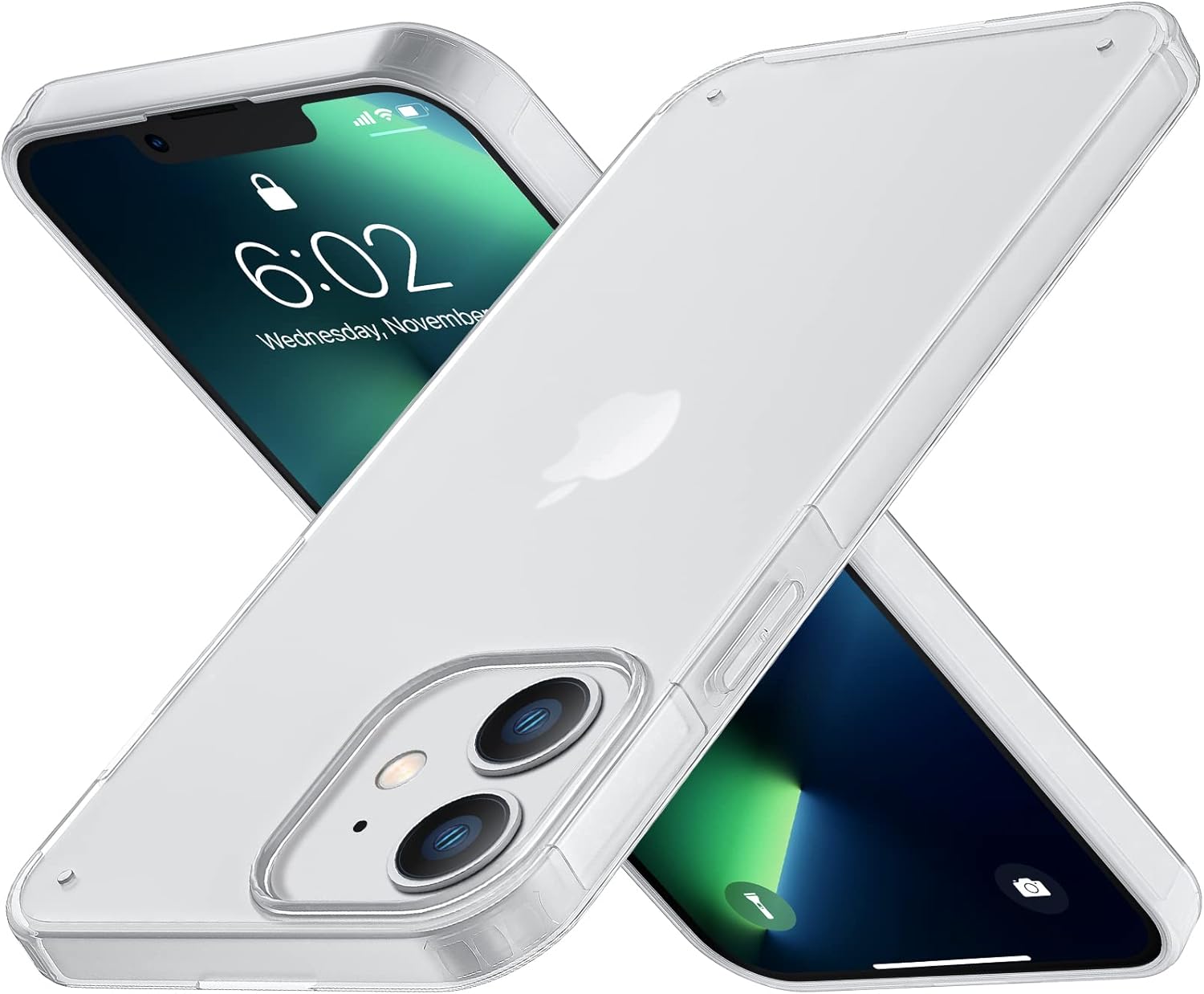 ORIbox – Funda compatible con el iPhone 12 Mini, translúcida, mate, inastillable, resistente a los arañazos