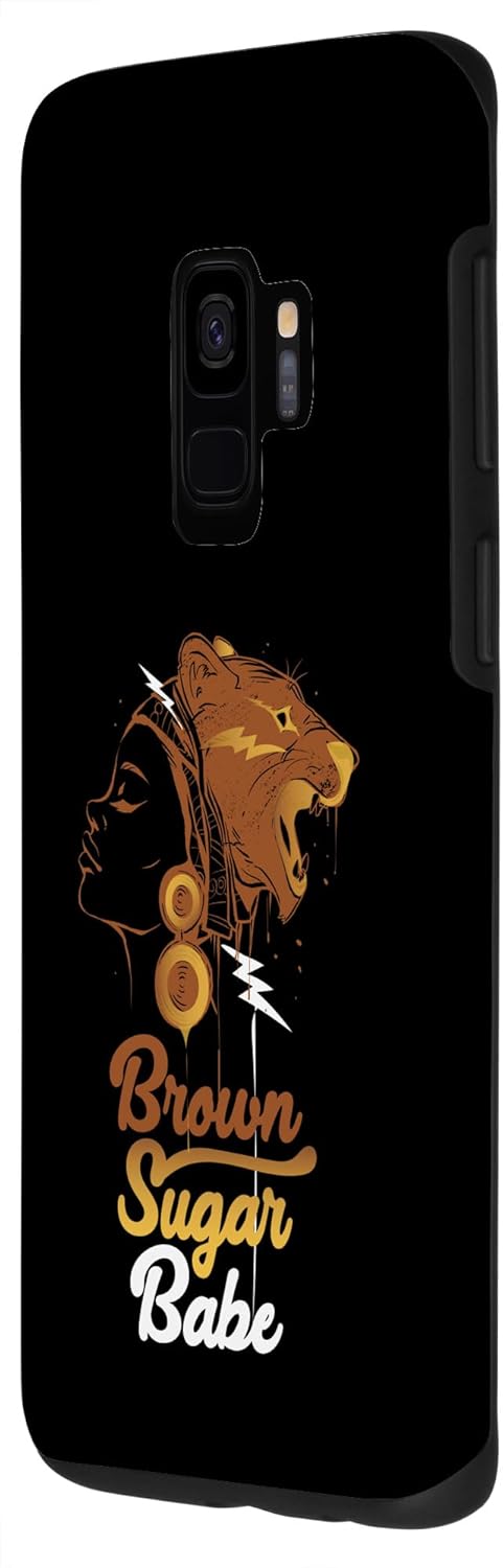 Funda para Galaxy S9 Brown Sugar Babe Proud Black Women African Pride