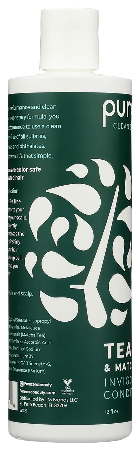 PUREZERO Acondicionador de árbol de té y matcha, 12 FZ