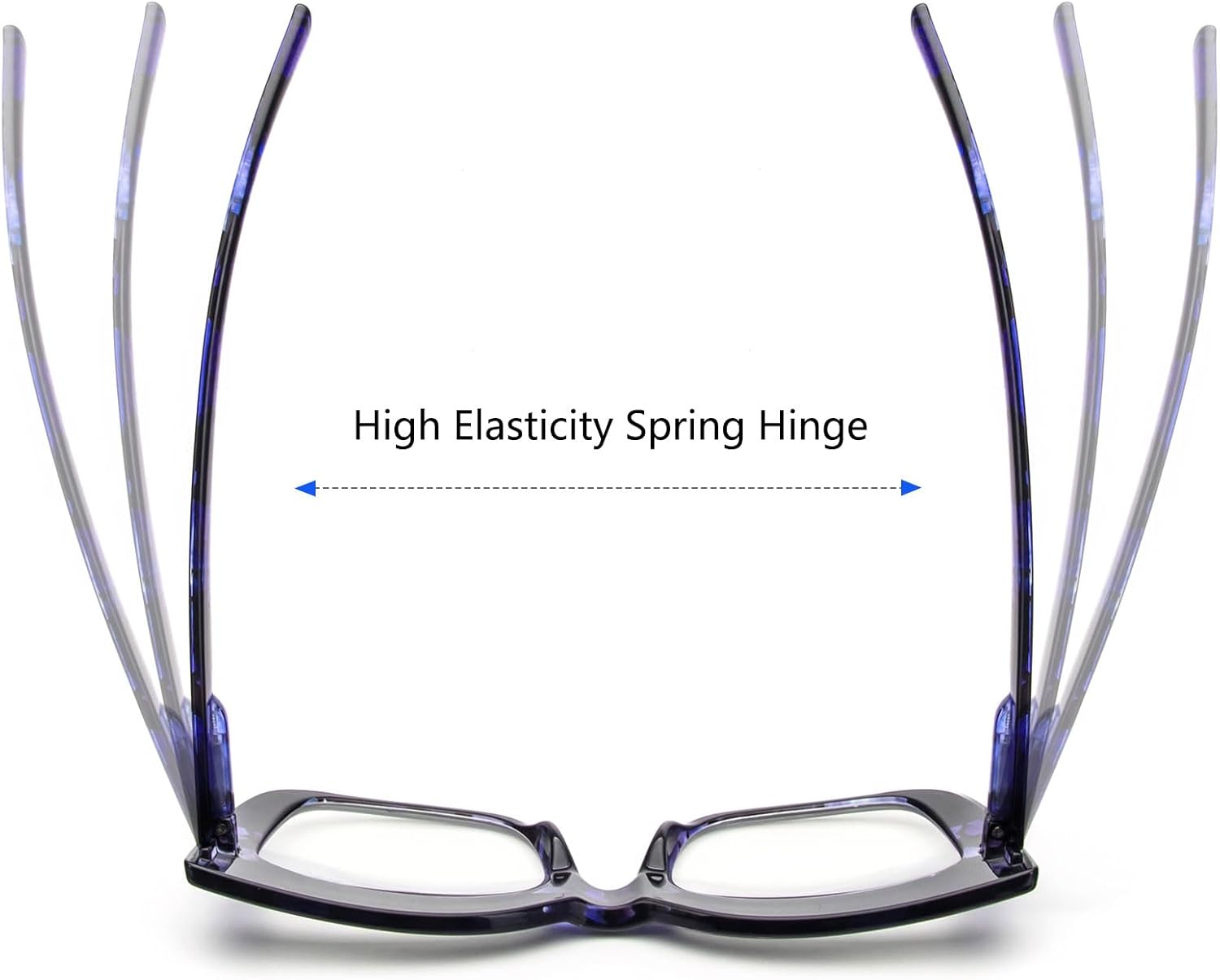 KoKoBin Paquete de 4 elegantes lentes de lectura de ojo de gato con marco grande para mujer, lectores retro de gran tamaño, bloqueo de luz azul