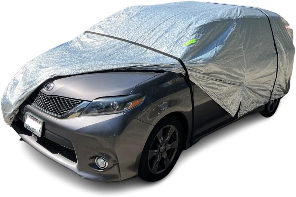 Funda para automóvil Toyota Sienna y funda para automóvil Odyssey, ajuste ideal como funda de mini-furgoneta para caravana, Pacífica, carnaval,